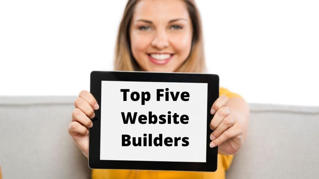 top 5 website builders for SEO
